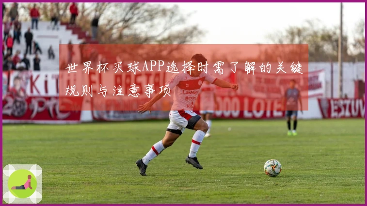 世界杯买球APP选择时需了解的关键规则与注意事项